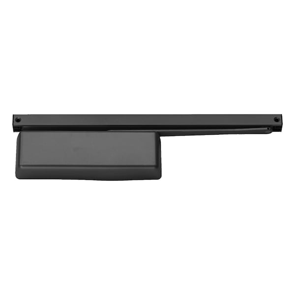 Grade 1 Track Arm Surface Closer, Bumper, Push or Pull Side Mounting, 110 Degree Swing, Adjustable S